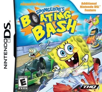 SpongeBob's Boating Bash (Europe) (En,De) (NDSi Enhanced) box cover front